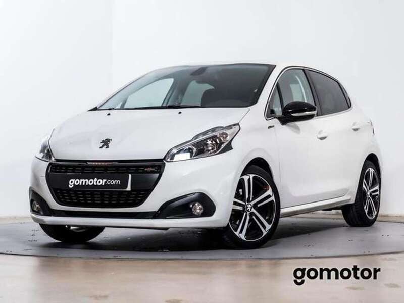 Usado Peugeot 208 GT-line 110 CV (80 kW) 2019 Blanco Utilitario