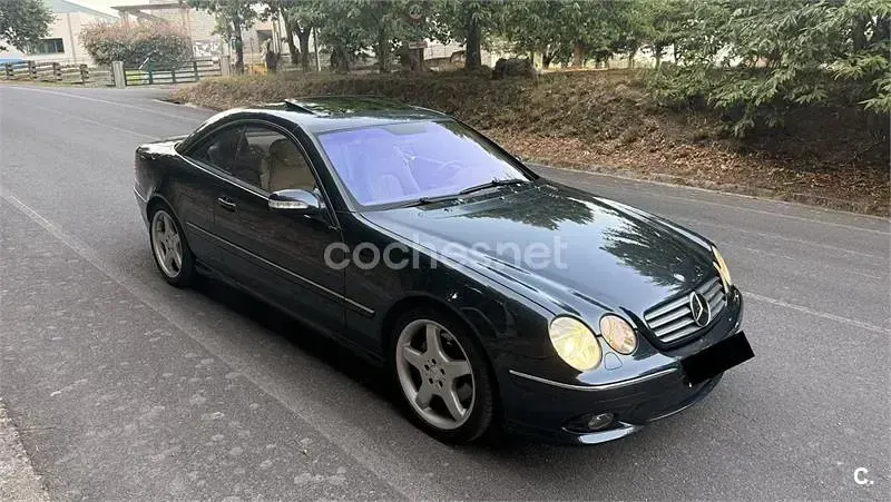 Usado Mercedes CL500 306 CV (225 kW) 2003 Azul Coupe