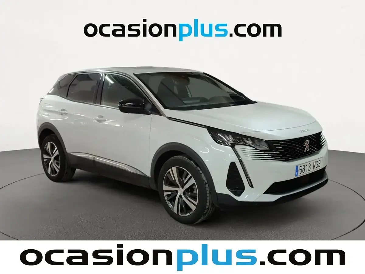 Käytetty Peugeot 3008 Allure 130 HP (95 kW) 2023 Valkoinen Katumaasturi