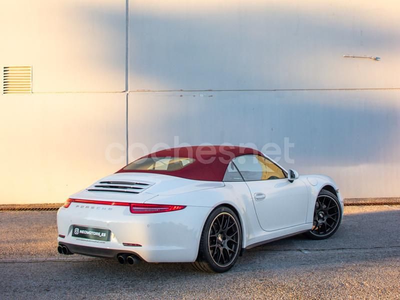 Usado Porsche 911 Carrera 4 Cabriolet 350 CV (257 kW) 2013 Blanco Descapotable