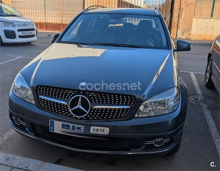 Azul Usado 2010 Mercedes C200 Elegance Familiar | 11.500 € (Un poco caro) - Imagen 1/4