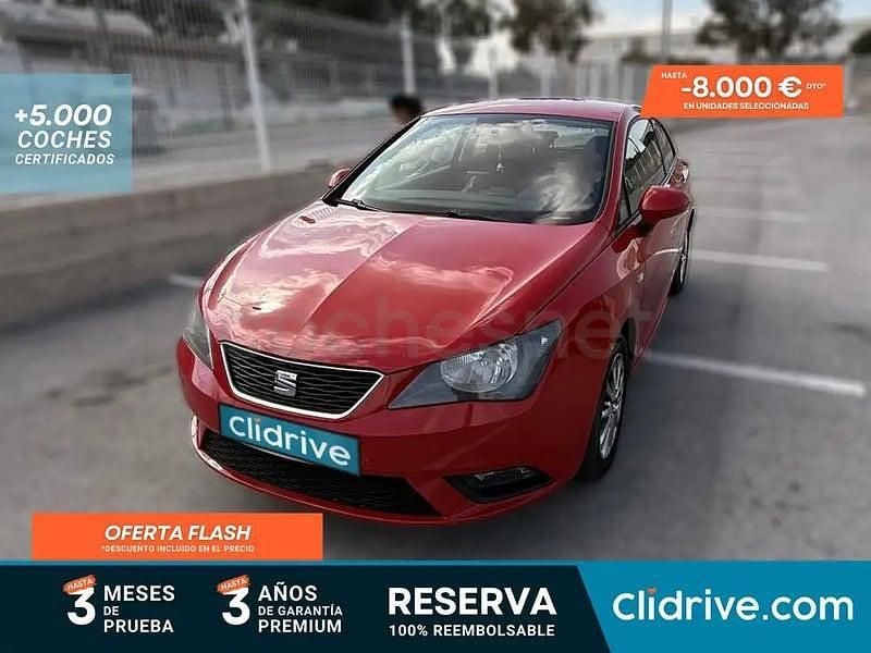 Usado Seat Ibiza I-Tech 70 CV (51 kW) 2014 Rojo Berlina