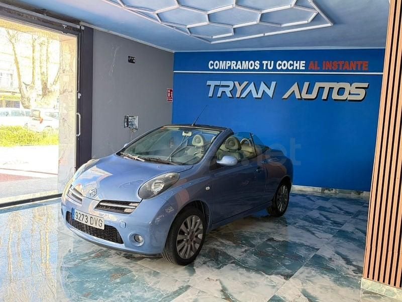 Usado Nissan Micra C+C Tekna+ 110 CV (80 kW) 2005 Azul Descapotable