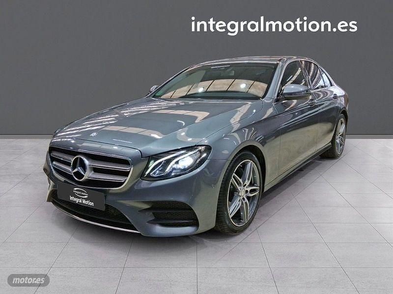 Usado Mercedes E220 194 CV (142 kW) 2017 Gris Berlina