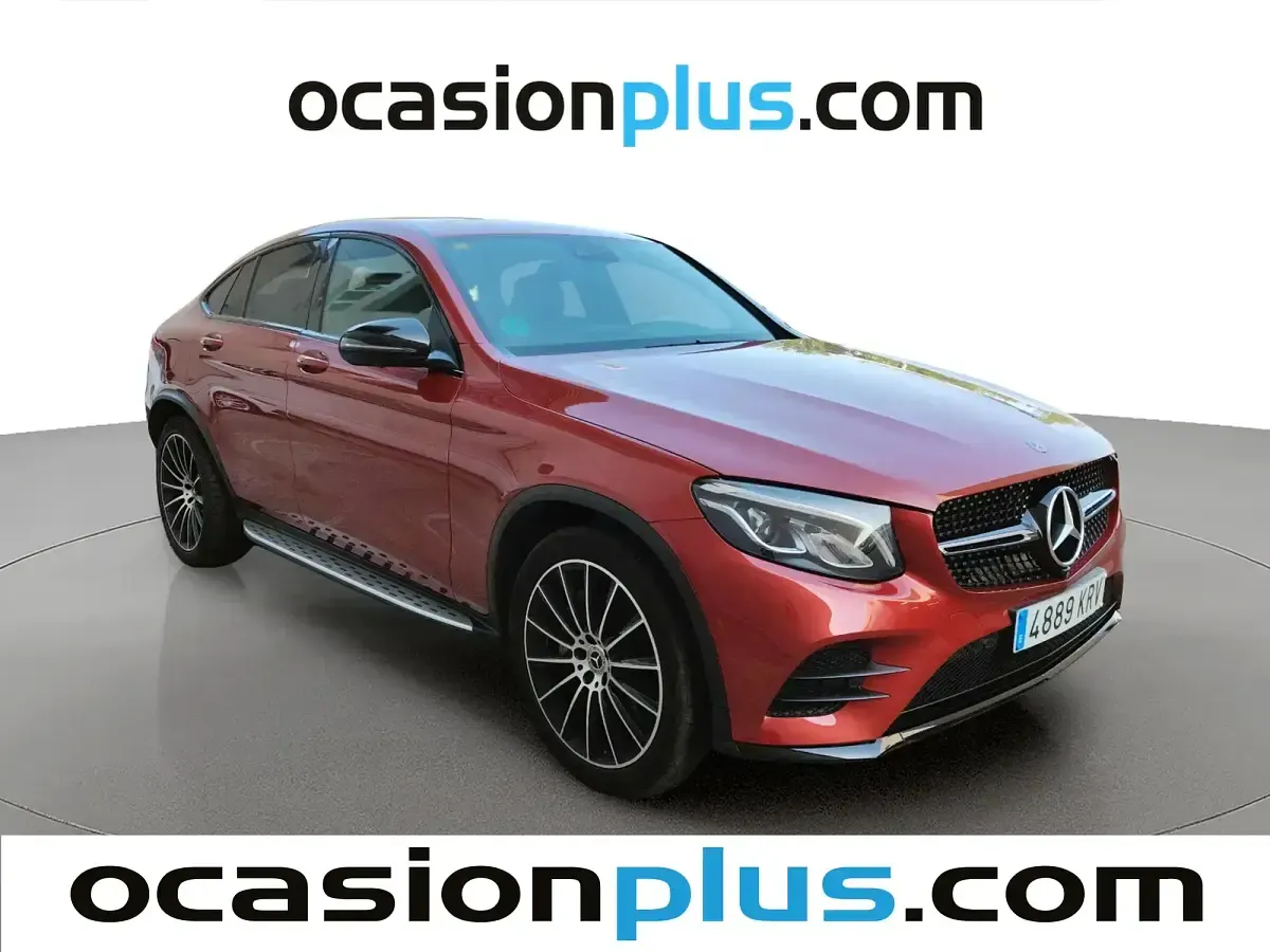 Usado Mercedes GLC250 211 CV (155 kW) 2018 Rojo SUV