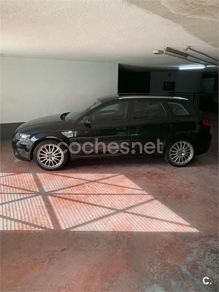 Usado Audi A3 Ambition 105 CV (77 kW) 2007 Negro Utilitario