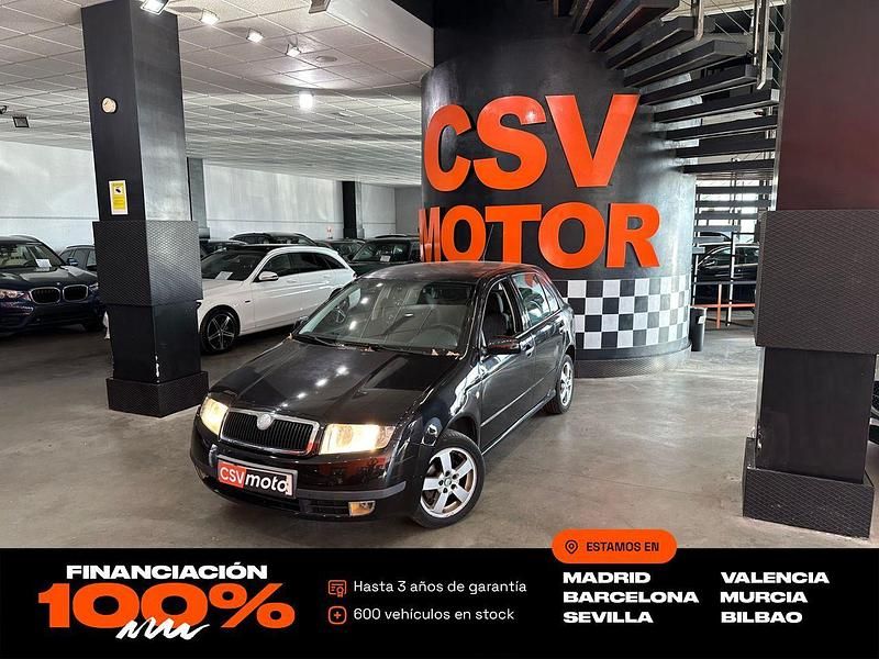 Usado Skoda Fabia Comfort 101 CV (74 kW) 2003 Negro Utilitario