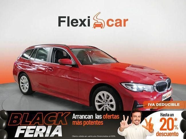Rojo Usado 2022 BMW 318 Familiar | 27.490 € (Precio justo) - Imagen 1/4