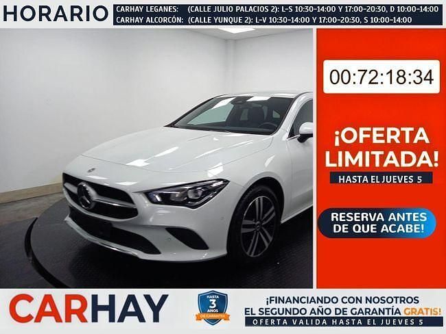 Blanco Usado 2021 Mercedes CLA250e Shooting Brake Familiar | 25.490 € (Precio justo) - Imagen 1/4