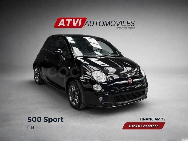 Usado Fiat 500S S 69 CV (50 kW) 2015 Negro Berlina