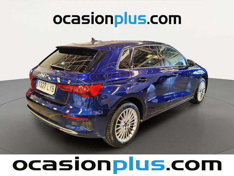 Usado Audi A3 Advanced Plus 116 CV (85 kW) 2022 Azul Berlina