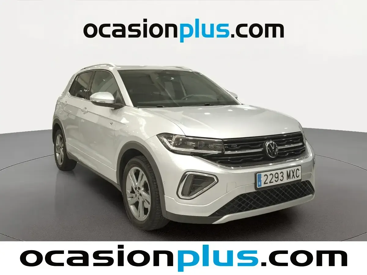 Usado VW T-Cross R-line 150 CV (110 kW) 2024 Gris SUV