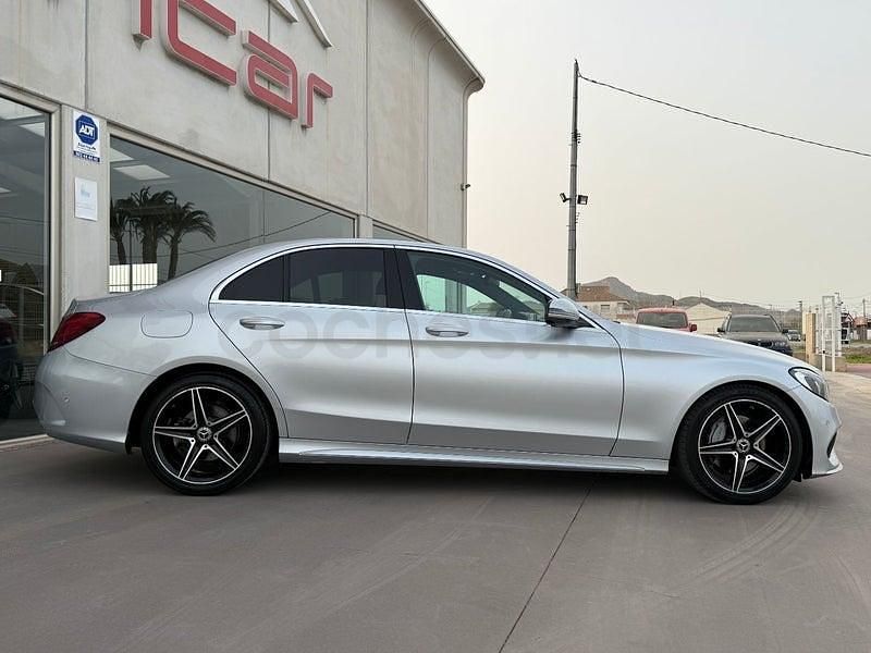 Usado Mercedes C200 136 CV (100 kW) 2018 Gris / plata Berlina
