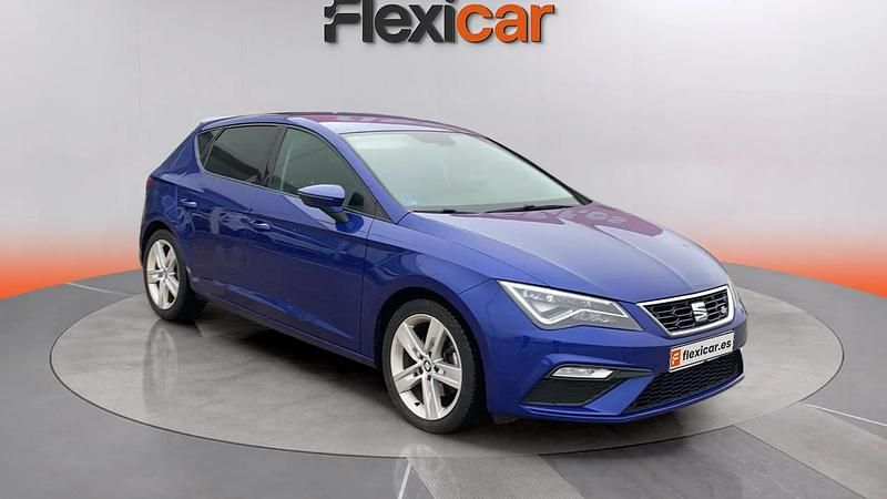 Usado Seat Leon FR 150 CV (110 kW) 2018 Azul Berlina