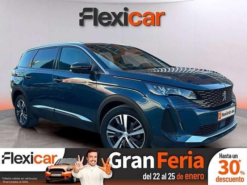 Azul Usado 2023 Peugeot 5008 Allure SUV | 20.990 € (Super precio) - Imagen 1/4