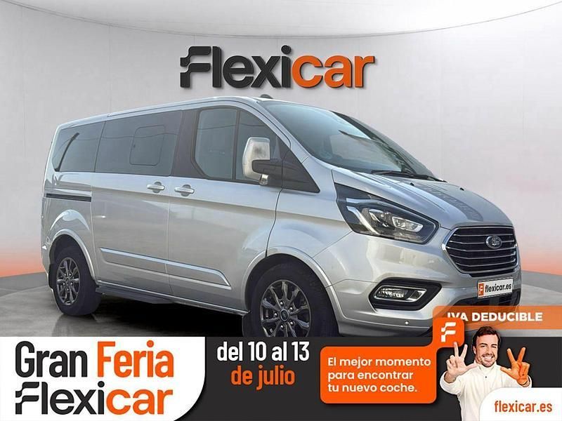 Gris / plata Usado 2021 Ford Tourneo Custom Active Monovolumen | 46.990 € (Caro) - Imagen 1/2