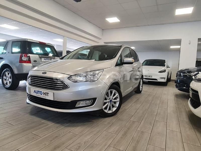 Gris / plata Usado 2016 Ford C-MAX Titanium Monovolumen | 11.499 € (Precio justo) - Imagen 1/4