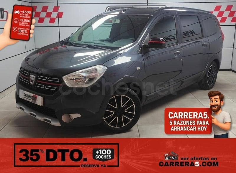 Usado Dacia Lodgy Stepway 115 CV (84 kW) 2019 Gris / plata Monovolumen