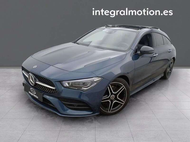 Azul Usado 2021 Mercedes CLA200 Shooting Brake Familiar | 30.900 € (Un poco caro) - Imagen 1/4
