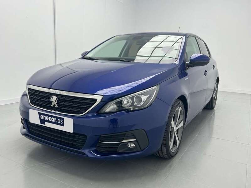 Azul Usado 2018 Peugeot 308 Style Berlina | 11.990 € (Precio justo) - Imagen 1/4