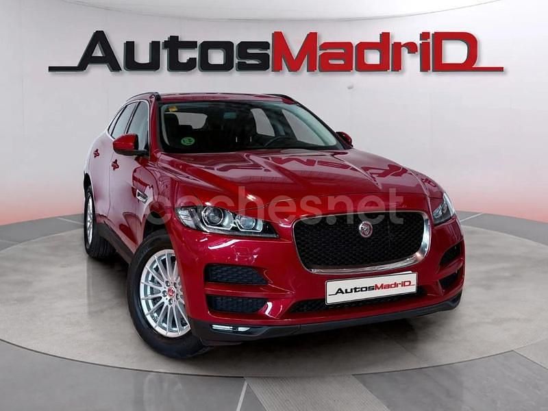 Rojo Usado 2016 Jaguar F-Pace Prestige SUV | 17.990 € (Buen precio) - Imagen 1/4