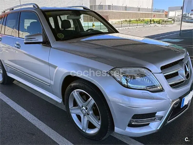 Usado Mercedes GLK220 170 CV (125 kW) 2014 Gris / plata SUV