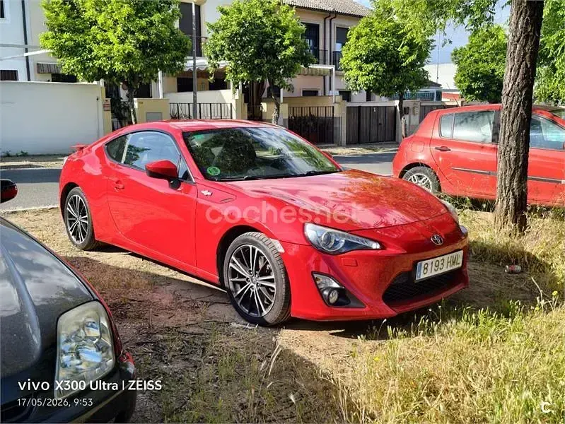 Usado Toyota GT86 GT 200 CV (147 kW) 2012 Rojo Coupe