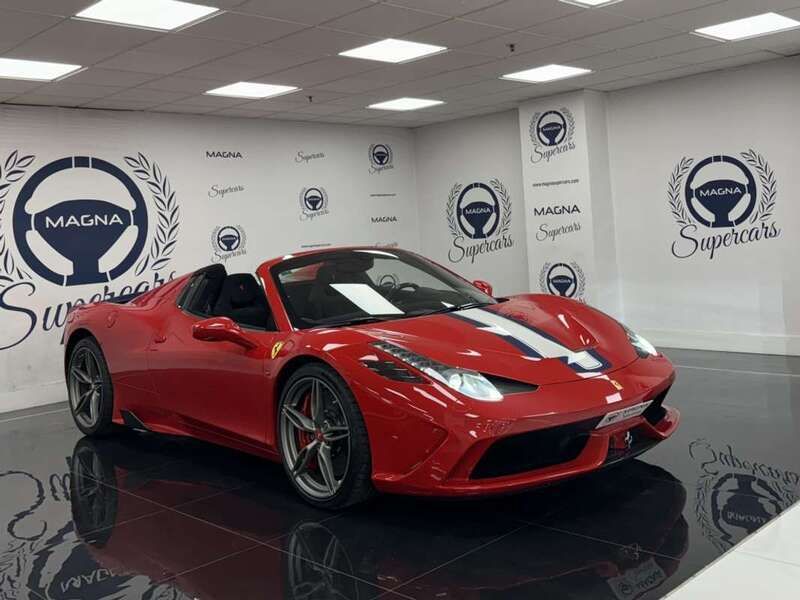 Usado Ferrari 458 570 CV (419 kW) 2015 Rojo Descapotable
