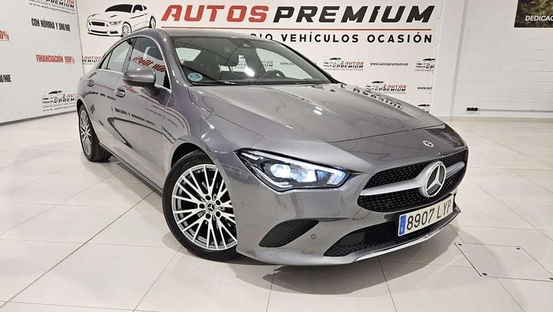 Usado Mercedes CLA200 150 CV (110 kW) 2022 Gris Coupe