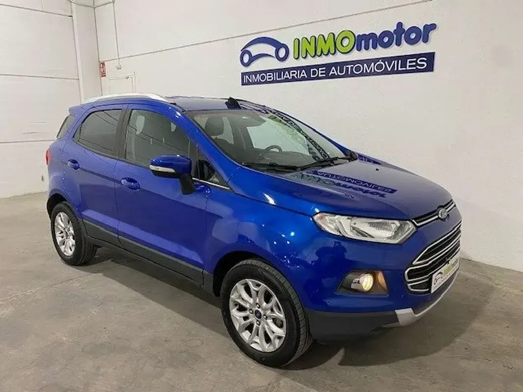 Usado Ford Ecosport Titanium 95 CV (69 kW) 2017 Azul SUV