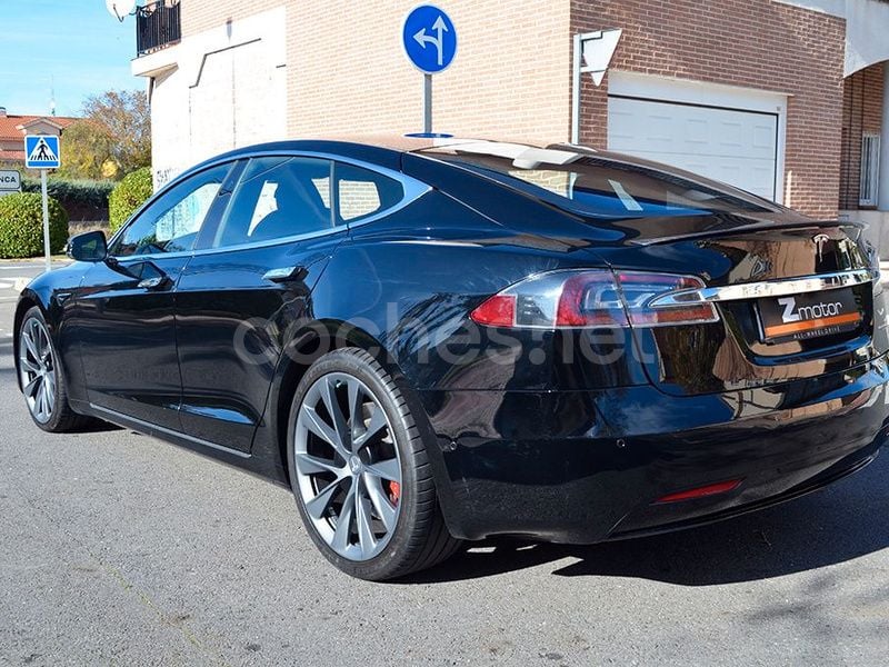 Usado Tesla Model S Performance 599 kW (815 CV) 2020 Negro Utilitario