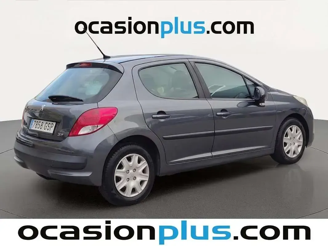 Usado Peugeot 207 90 CV (66 kW) 2009 Gris Utilitario