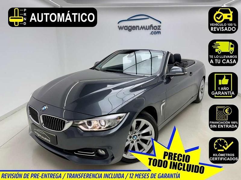 Gris Usado 2017 BMW 420 Luxury Line Descapotable | 23.600 € (Precio justo) - Imagen 1/4