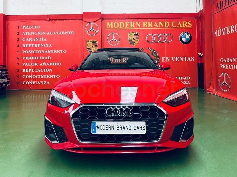 Usado Audi A5 Sportback Exclusive 163 CV (119 kW) 2022 Rojo Utilitario