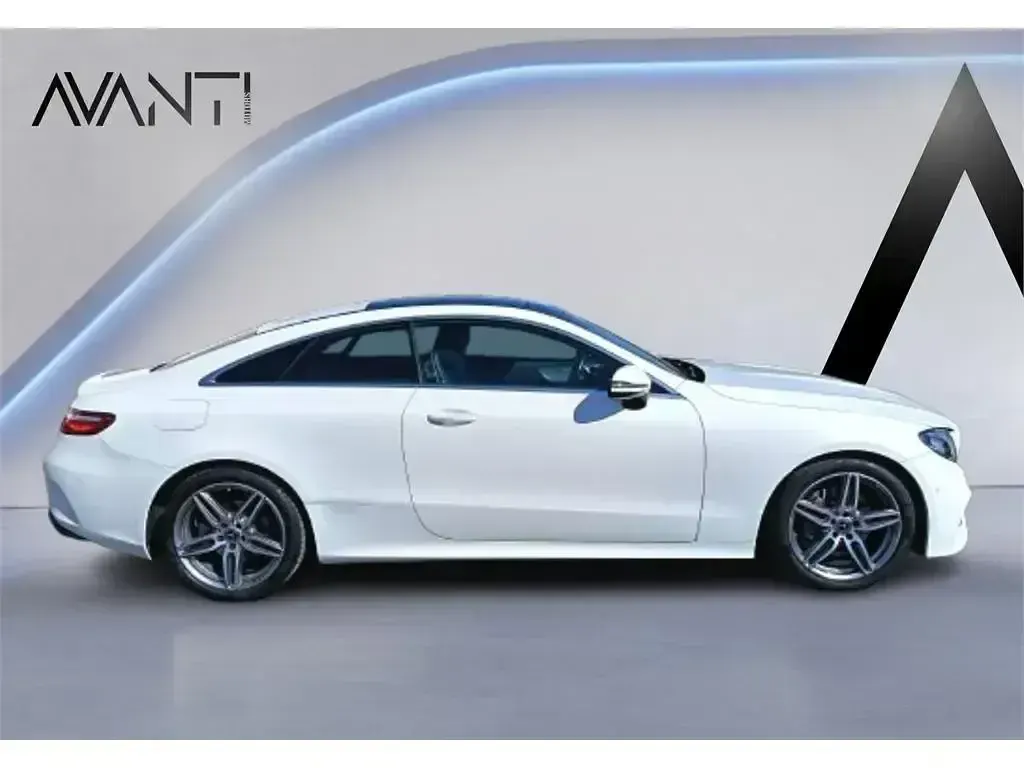 Käytetty Mercedes E220 194 HP (142 kW) 2018 Valkoinen Coupe - kaksiovinen