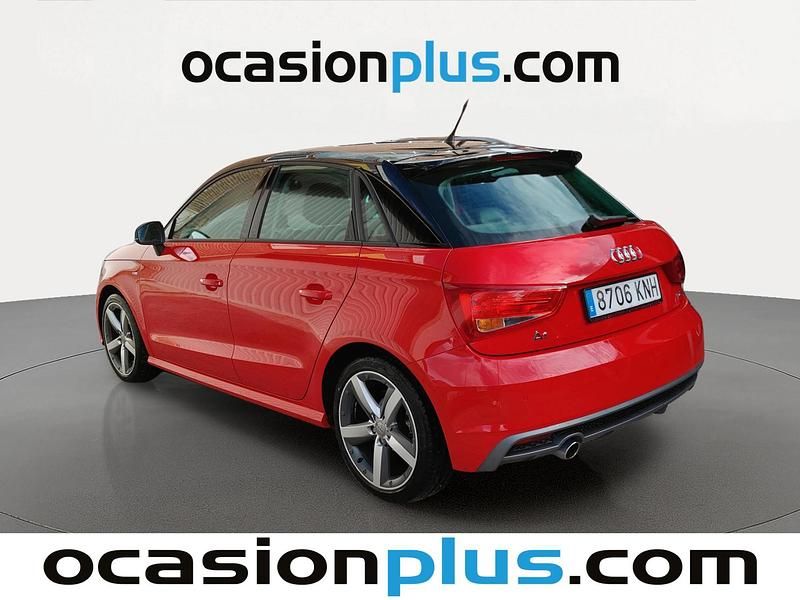 Usado Audi A1 Sportback S-Line 90 CV (66 kW) 2018 Rojo Utilitario