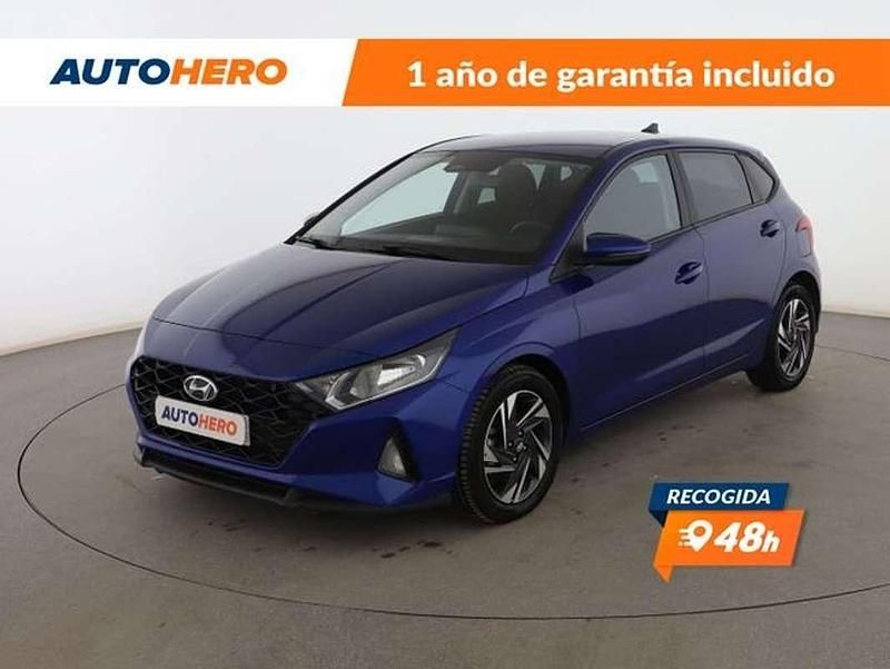 Azul Usado 2022 Hyundai i20 Utilitario | 14.380 € (Buen precio) - Imagen 1/3