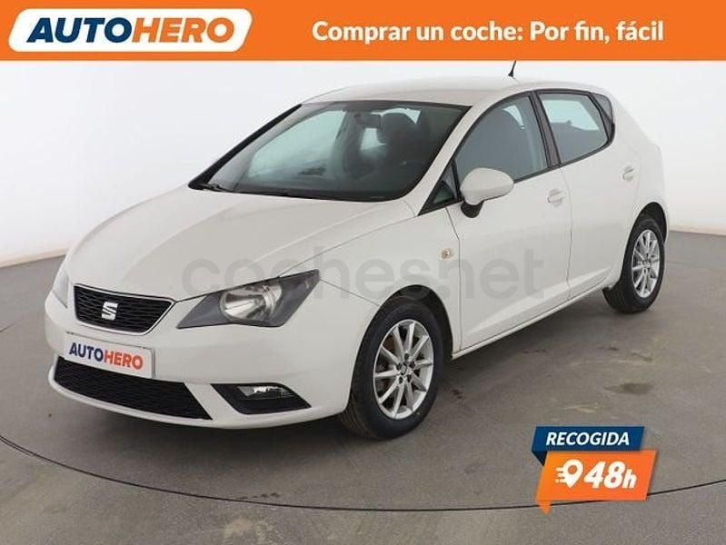 Usado Seat Ibiza Reference 70 CV (51 kW) 2014 Blanco Berlina