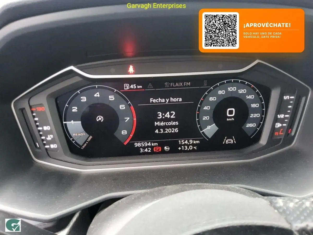 Usado Audi A1 Sportback S-Line 116 CV (85 kW) 2020 Negro Utilitario