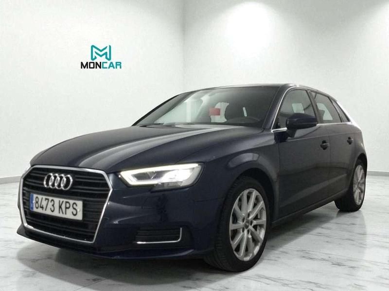 Azul Usado 2018 Audi A3 Design Berlina | 19.290 € (Precio justo) - Imagen 1/4