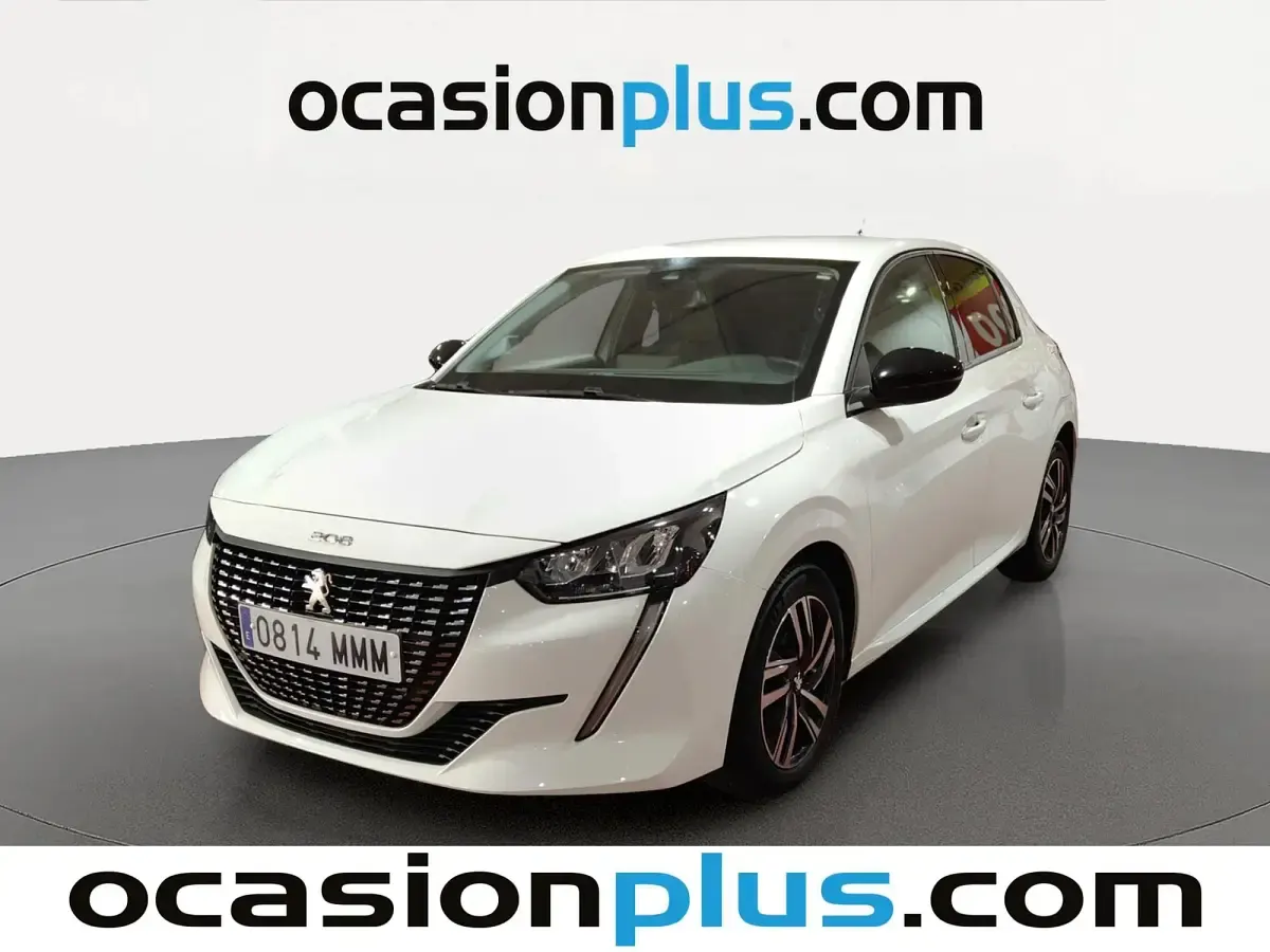 Usado Peugeot 208 Allure 100 CV (73 kW) 2023 Blanco Utilitario