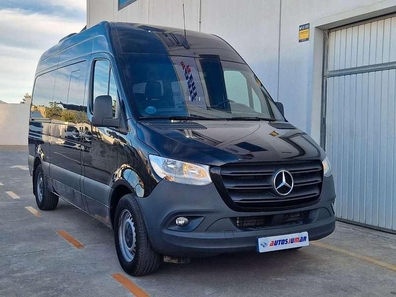 Usado Mercedes Sprinter 113 CV (83 kW) 2023 Negro Van