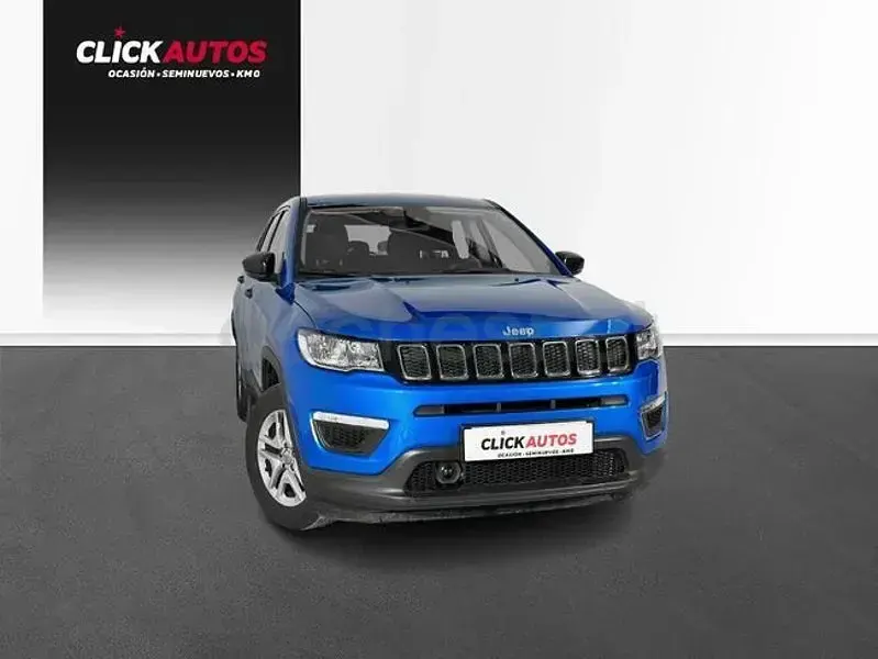 Usado Jeep Compass Sport 120 CV (88 kW) 2020 Azul SUV