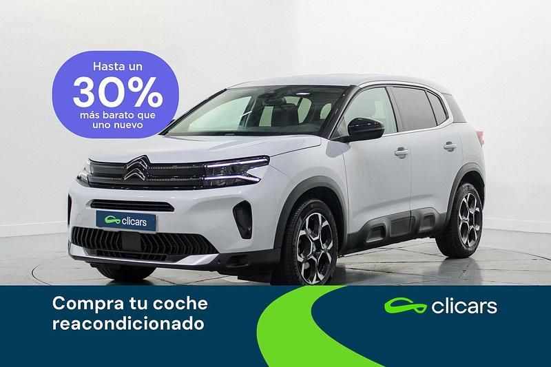 Blanco Usado 2024 Citroën C5 Aircross PureTech SUV | 20.490 € (Precio justo) - Imagen 1/4
