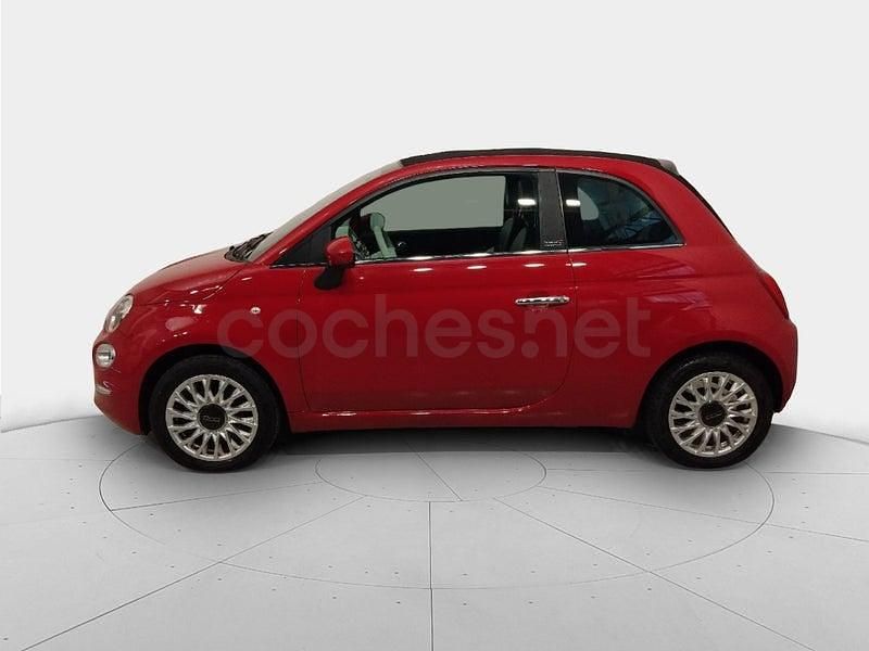 Usado Fiat 500C Dolcevita 71 CV (52 kW) 2021 Rojo Descapotable