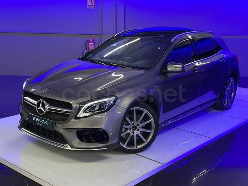 Usado Mercedes GLA45 AMG AMG 381 CV (280 kW) 2017 Gris / plata SUV
