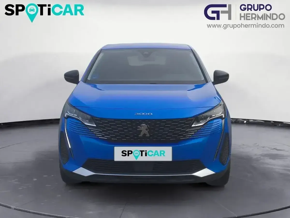 Usado Peugeot 3008 Allure 225 CV (165 kW) 2022 Azul SUV