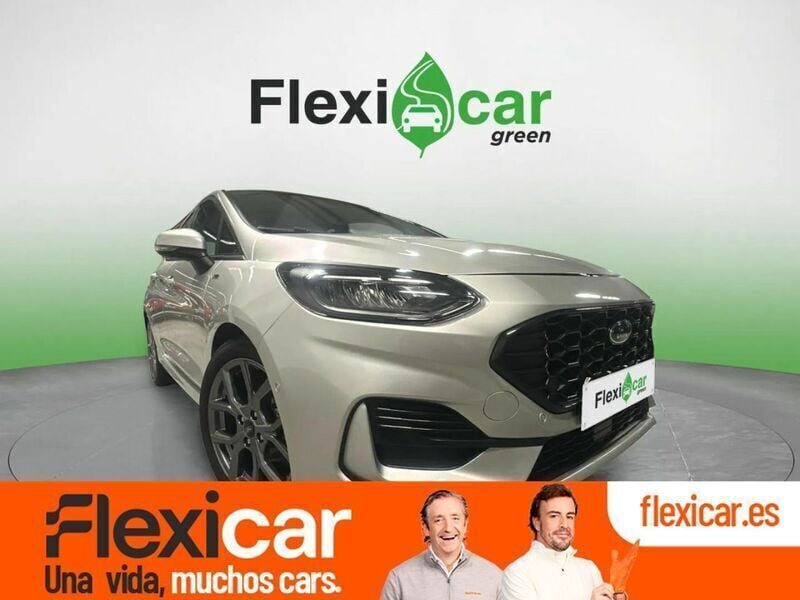 Gris Usado 2023 Ford Fiesta ST-Line X Utilitario | 16.390 € (Precio justo) - Imagen 1/4