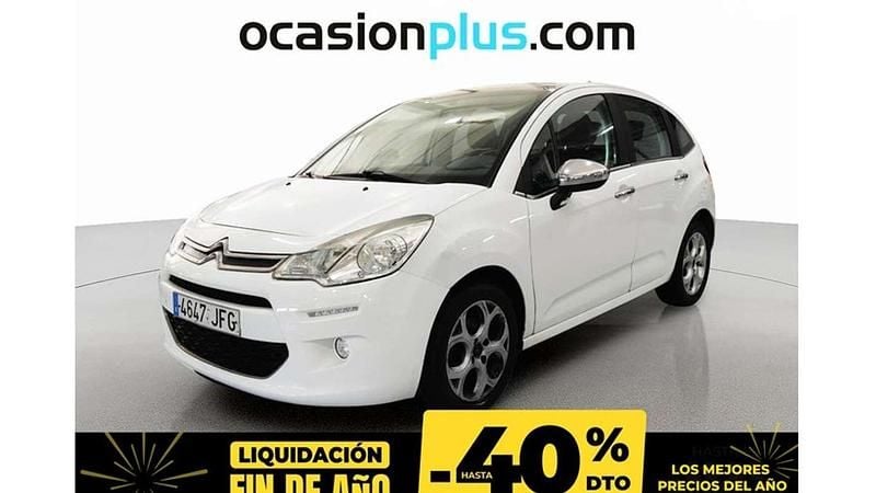 Blanco Usado 2015 Citroën C3 Utilitario | 5825 € (Buen precio) - Imagen 1/4