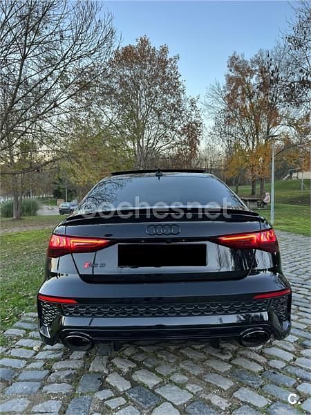 Usado Audi RS3 Exclusive 400 CV (294 kW) 2022 Negro Berlina